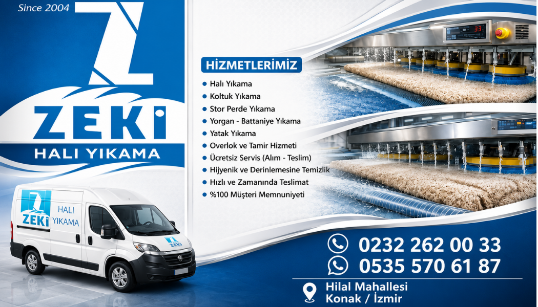 Konak Hilal Mahallesi Halı Temizliğinde Bilimsel ve Hijyenik Yaklaşımlar